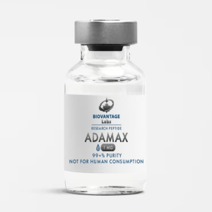 Biovantage Labs ADAMAX research peptide vial, 99+% purity, lyophilized, Canada